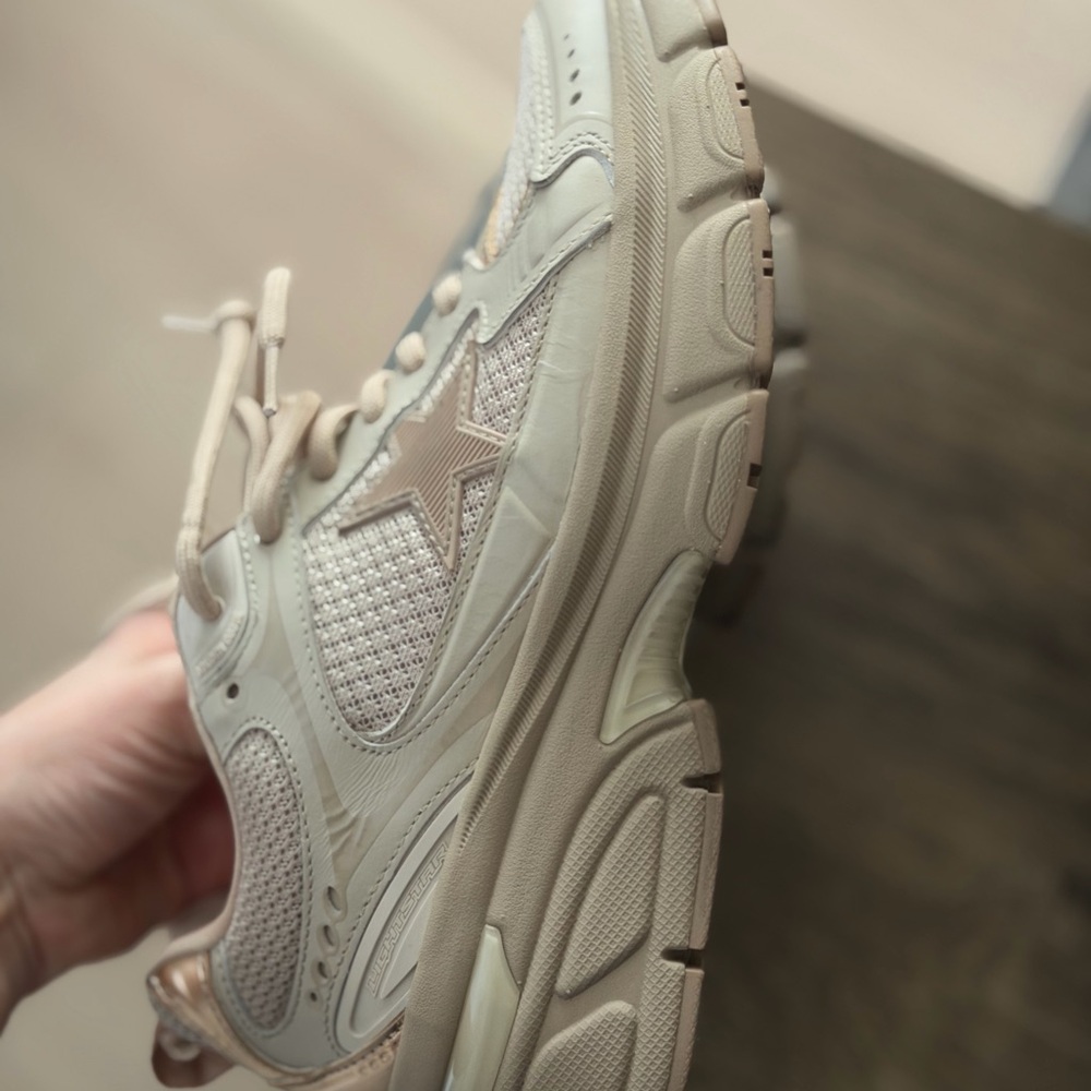 Golden Goose Taupe Women's Sneakers - Picture 3 of 6
